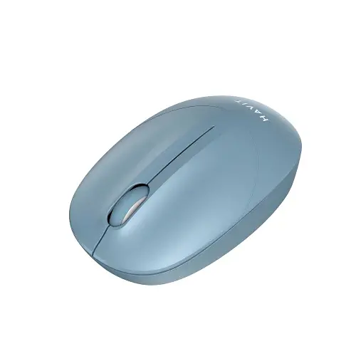 Миша бездротова Havit MS54GT, Blue, USB 2.4GHz, оптична, 1600 dpi, 3 кнопки, до 10 м, 1xAA (HV-MS54GT) - фото 3