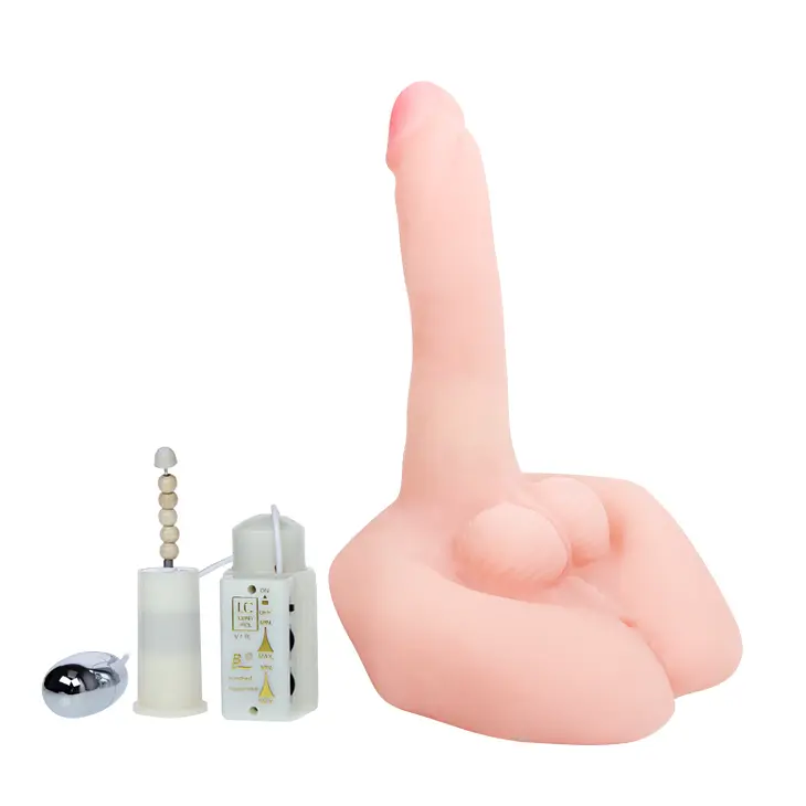 Вібратор Mr.Big Vibrating & Rotating Cock Flesh - фото 2
