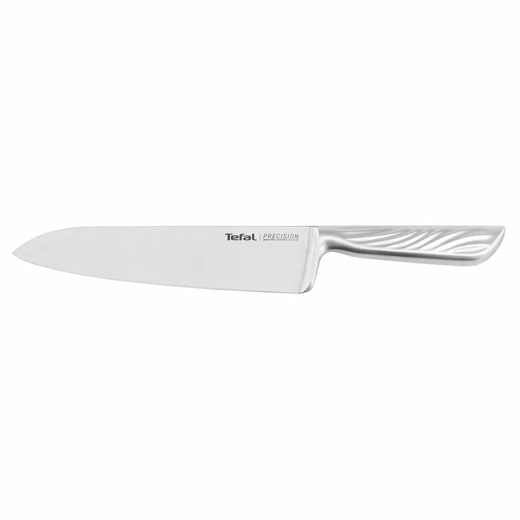 Ніж кухонний Tefal Precision шеф-кухаря 20 см, нержавіюча сталь kuh0014562 - фото 3