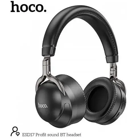 Навушники бездротові Hoco ESD17 Profit Sound BT Headset - фото 9