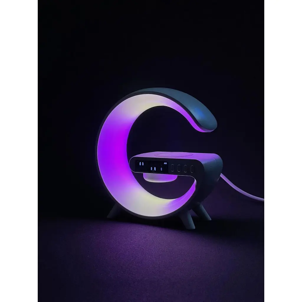 Настільна лампа XPRO з колоною RGB-підсвічуванням Bluetooth L39 (44588-_276) - фото 11