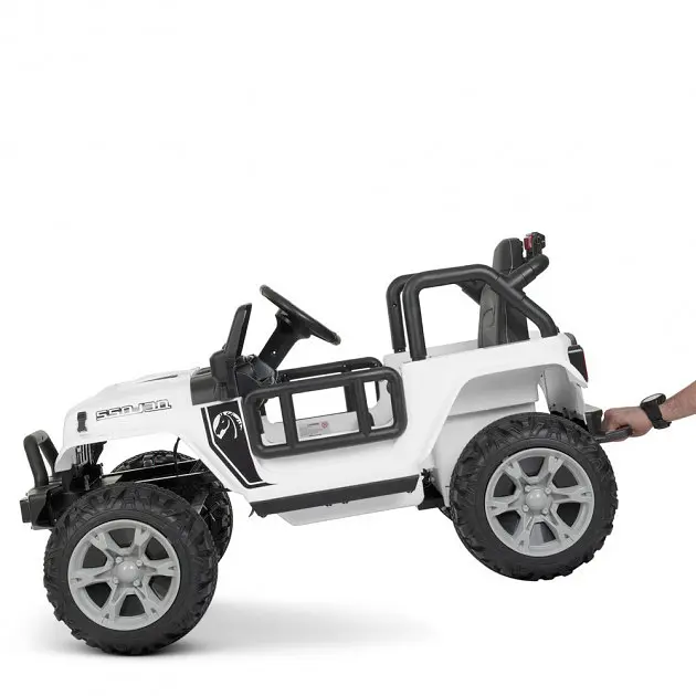 Дитячий електромобіль Джип Jeep Wrangler M 4282EBLR - фото 5