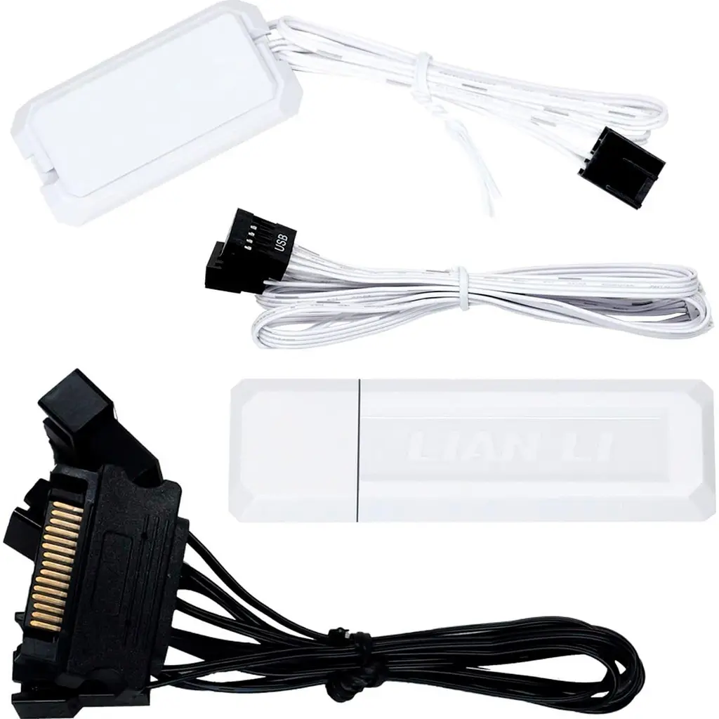 Комплект вентиляторів Lian Li Uni Fan TL WIRELESS 120-3 White (G99.12TL1W3W.00) - фото 7