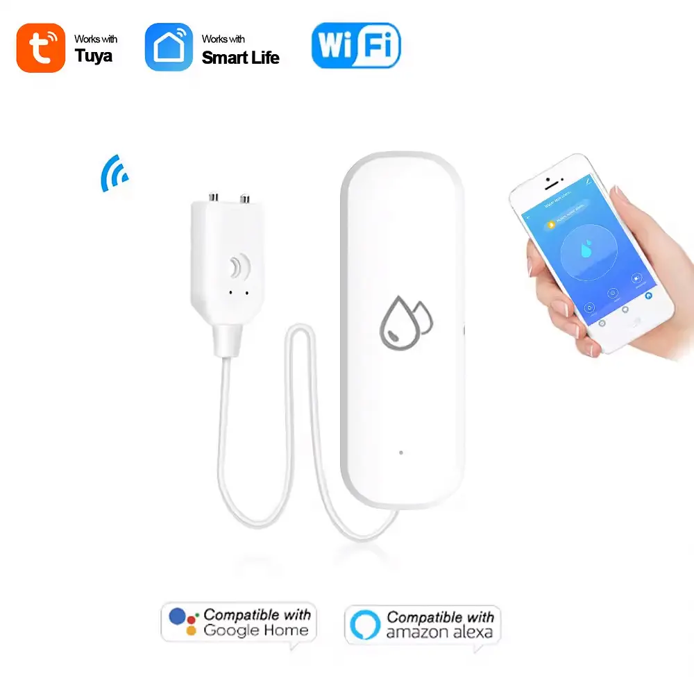Умный датчик утечки воды Tuya Wi-Fi Yieryi - фото 3