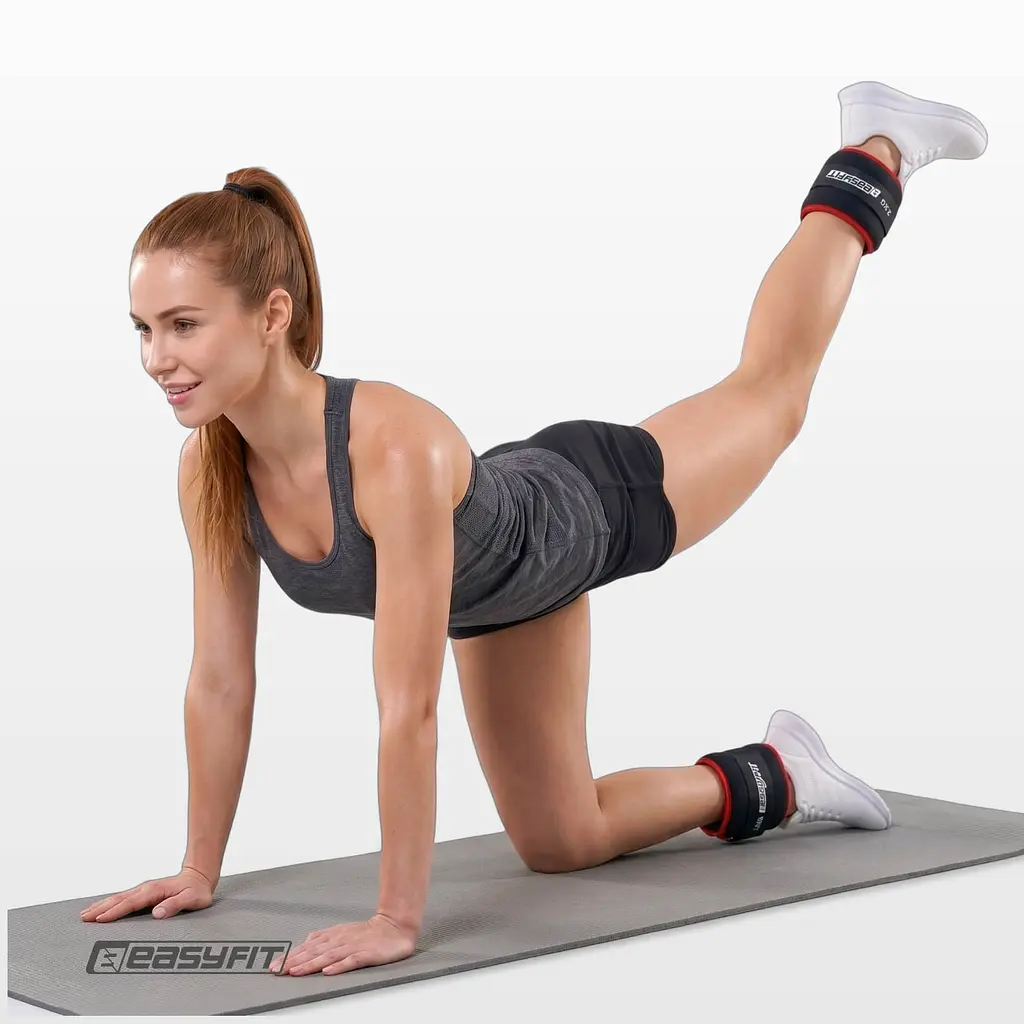 Обтяжувачі EasyFit Comfort 2,5 кг для ніг та рук з металом (пара) - фото 5
