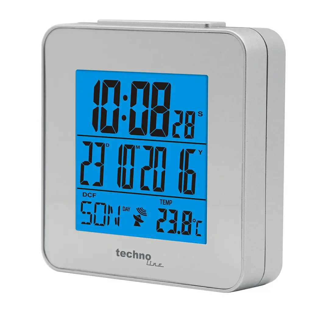 Годинник настільний Technoline WT268 Silver (WT268) - фото 4