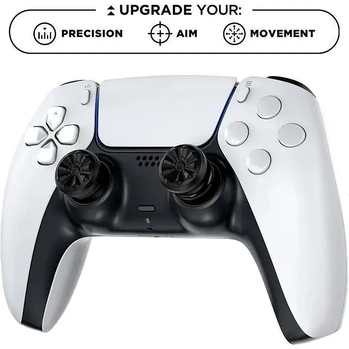 Накладки на стики KontrolFreek: Galaxy Black 2-pack for PS4/PS5 (6200-PS5) [105071] - фото 4