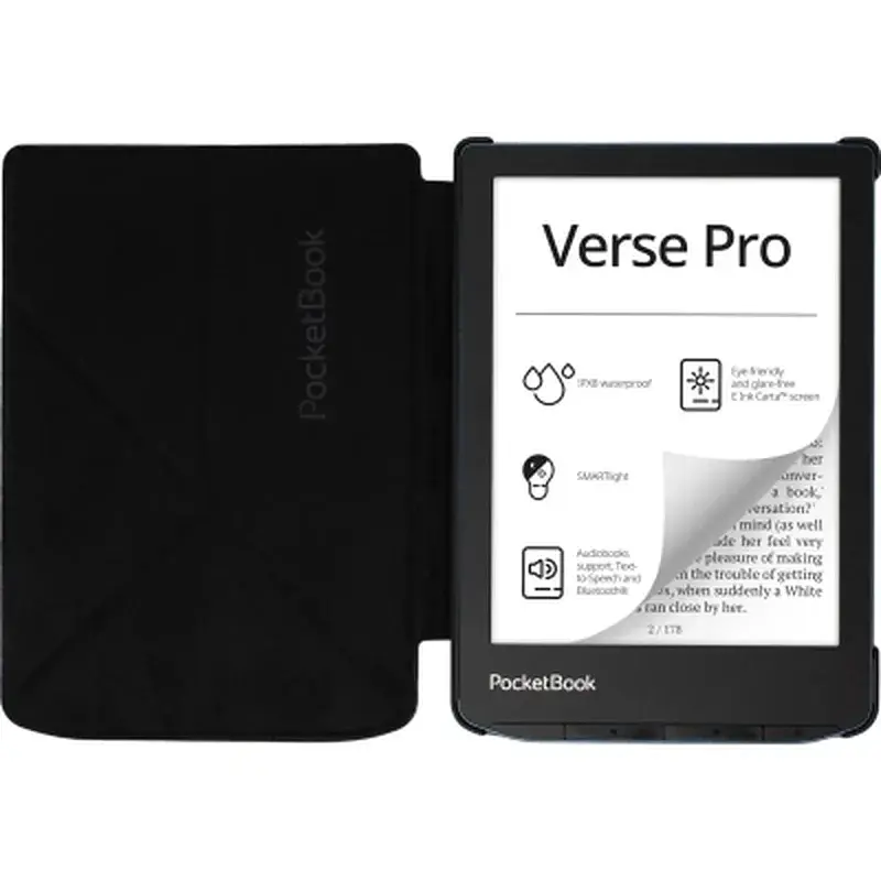 Чохол до електронної книги Pocketbook 6" PB629/634 Origami cover Black (H-SO-634-K-WW) - фото 4