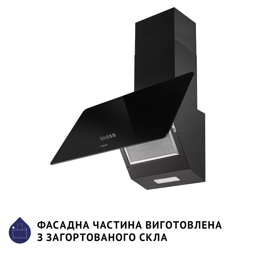 Витяжка декоративна похила Minola HDN 6224 BL 700 LED - фото 4
