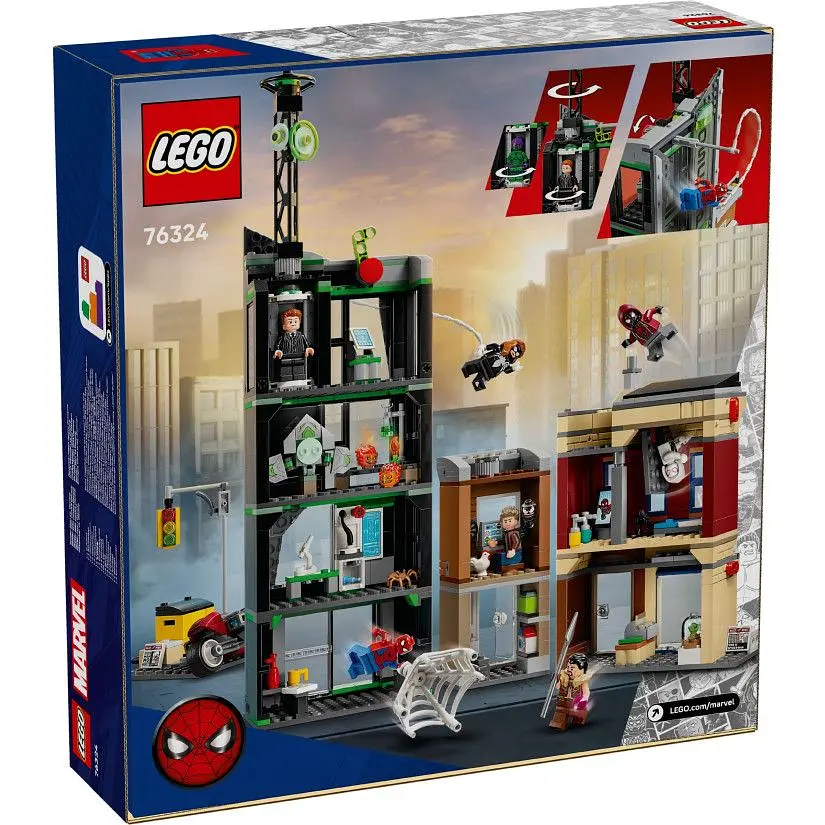 Конструктор LEGO Marvel Super Heroes Людина-павук проти Оскорпа 808 деталей (76324) - фото 10