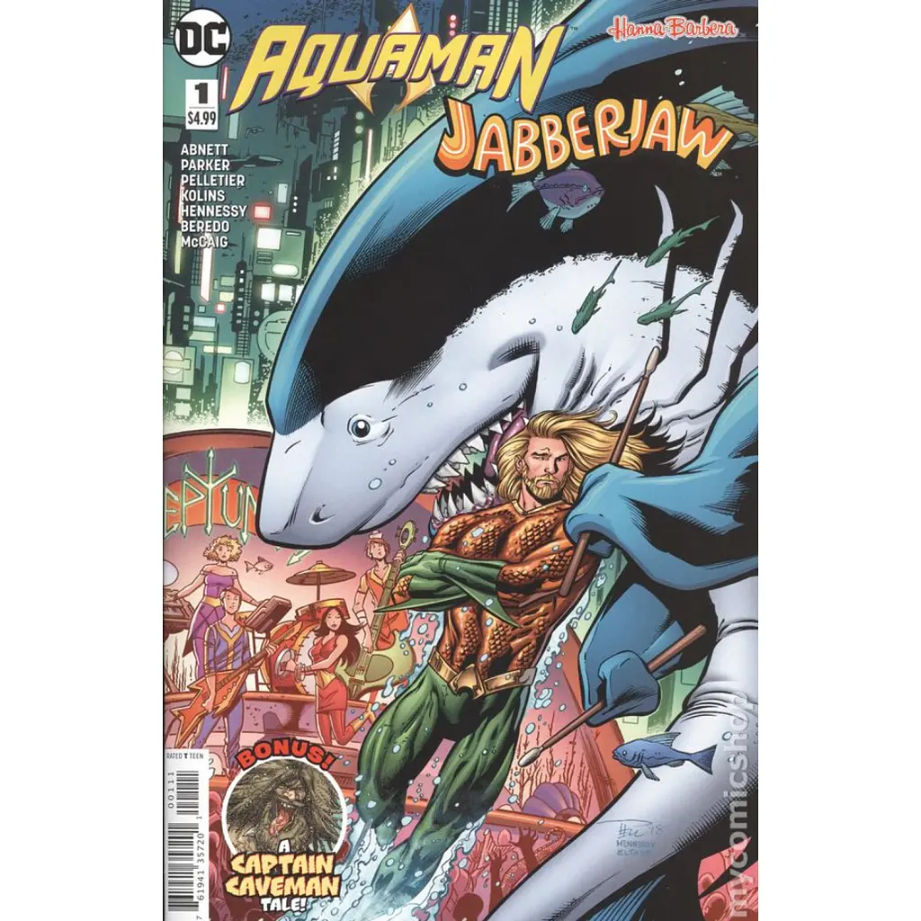 Aquaman Jabberjaw Special (2018 DC) #1A D - Ден Абнетт