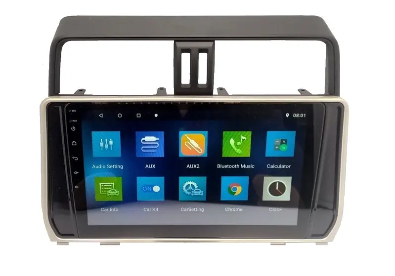 Автомагнітола з підтримкою CAN для Toyota Prado 150 2018+ на Android 10.1, 4 ГБ ОЗУ, 32 ГБ ПЗУ, 10-дюймовий сенсорний екран, GPS-навігація, Wi-Fi, Bluetooth, XPRO (MER-14146_6237) - фото 2