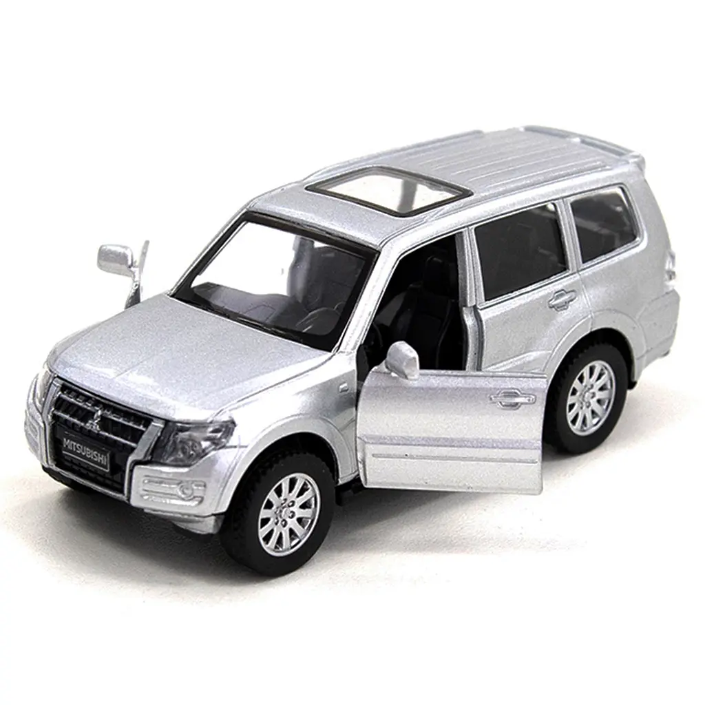 Автомодель TechnoDrive Mitsubishi Pajero 4WD Turbo срібляста (250282) - фото 8