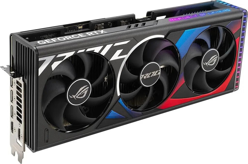 Видеокарта ASUS RTX 4090 24Gb STRIX OC (ROG-STRIX-RTX4090-O24G-GAMING) (GDDR6X, 384 bit, PCI-E v4.0 x16) Б/у - фото 4