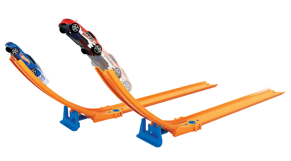 Игровой гараж с дорожками для хранения машинок Hot Wheels (HWCC9) - фото 3