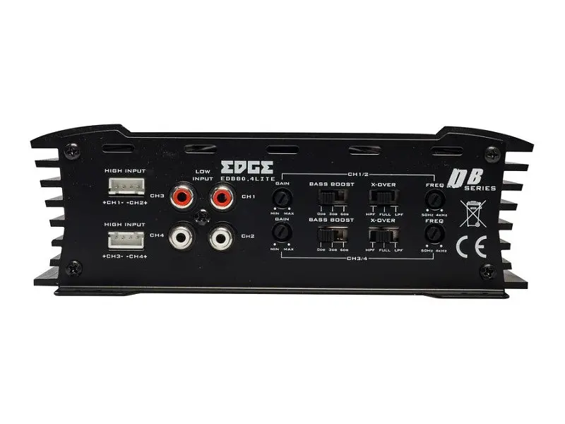 Автопідсилювач EDGE EDB80.4LITE-E0 - фото 3