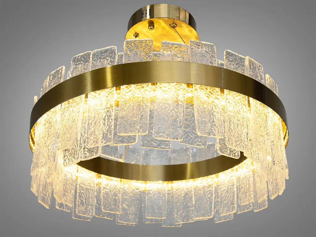 Світильник підвісний LED Diasha 817/500BR 110W, 6050 лм, бронза, регульована висота, для коридору - фото 2