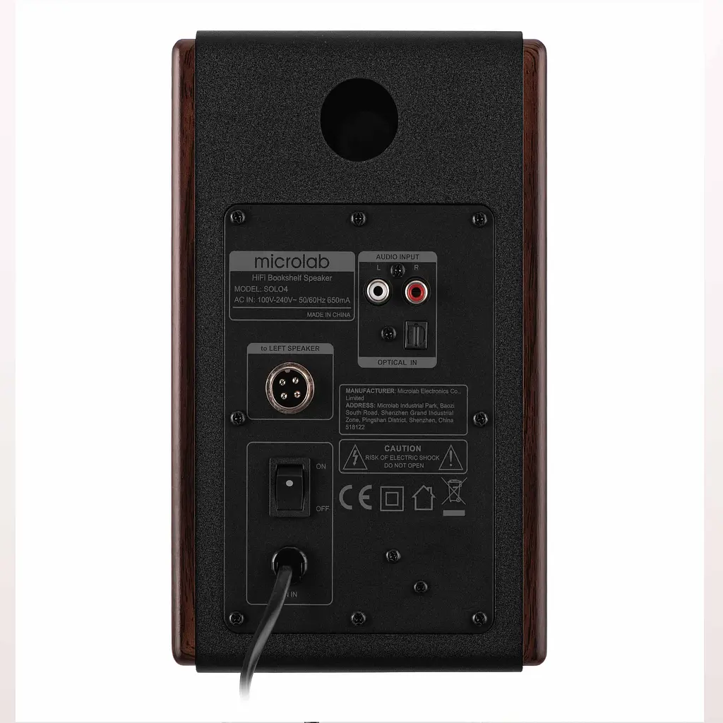 Акустична система SOLO 4 2.0, 60w, mini-jack/, коричневий Microlab teh0013950 - фото 4