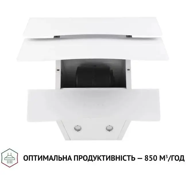 Витяжка Perfelli DNS 6482 D 850 WH LED - фото 5