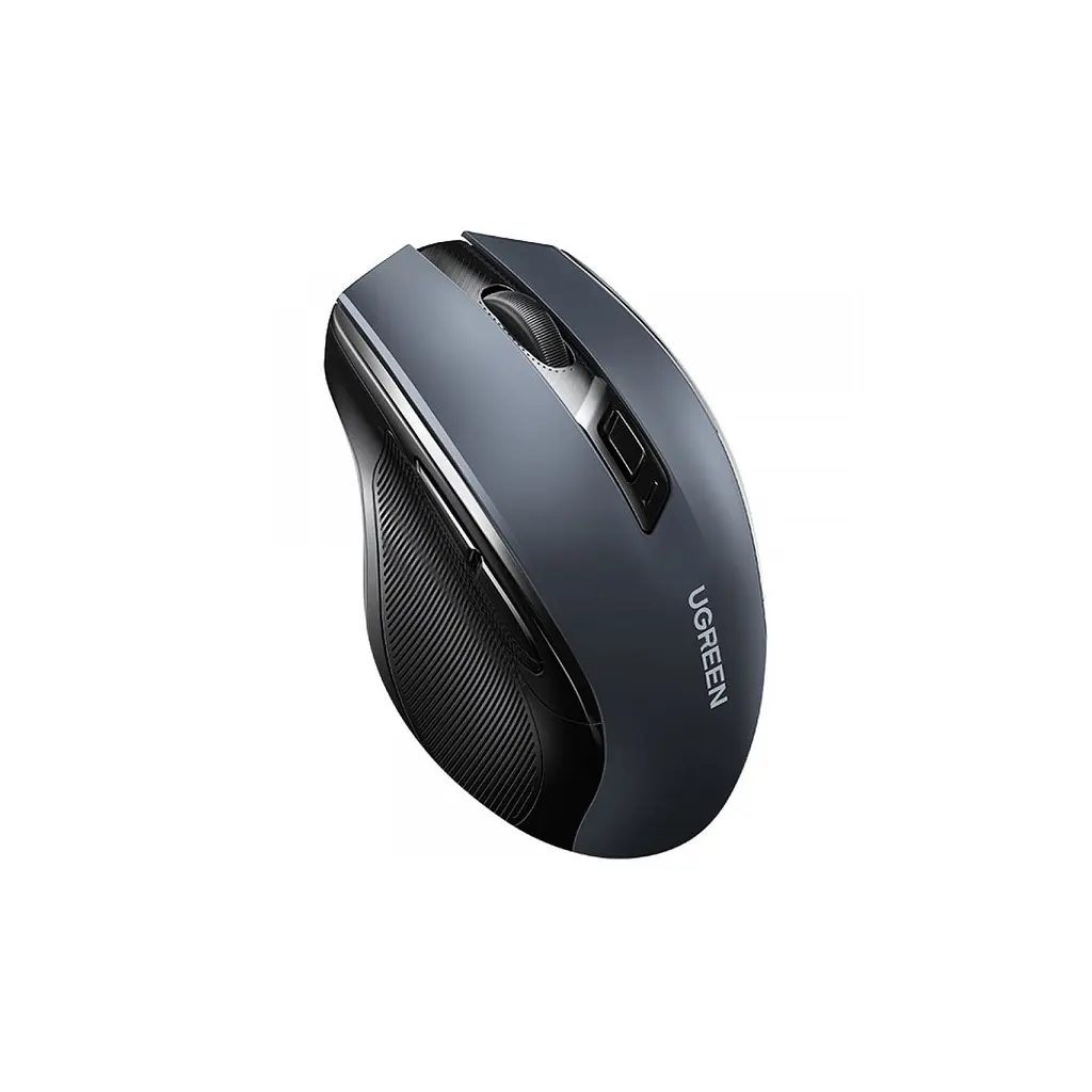 Мишка Ugreen MU006 Ergonomic Wireless Gray/Black (15063) - фото 4