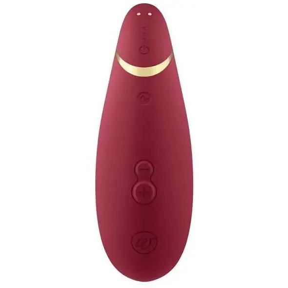 Вакуумный клиторальный стимулятор Womanizer Premium 2 Bordeaux - фото 5