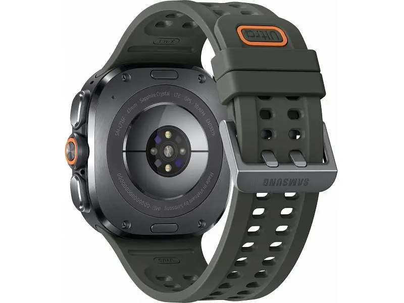 Смарт-годинник Samsung Galaxy Watch Ultra2 Titanium Silver 47mm LTE Marine Band Black S/M/L (SM-L715FZSA) - фото 4