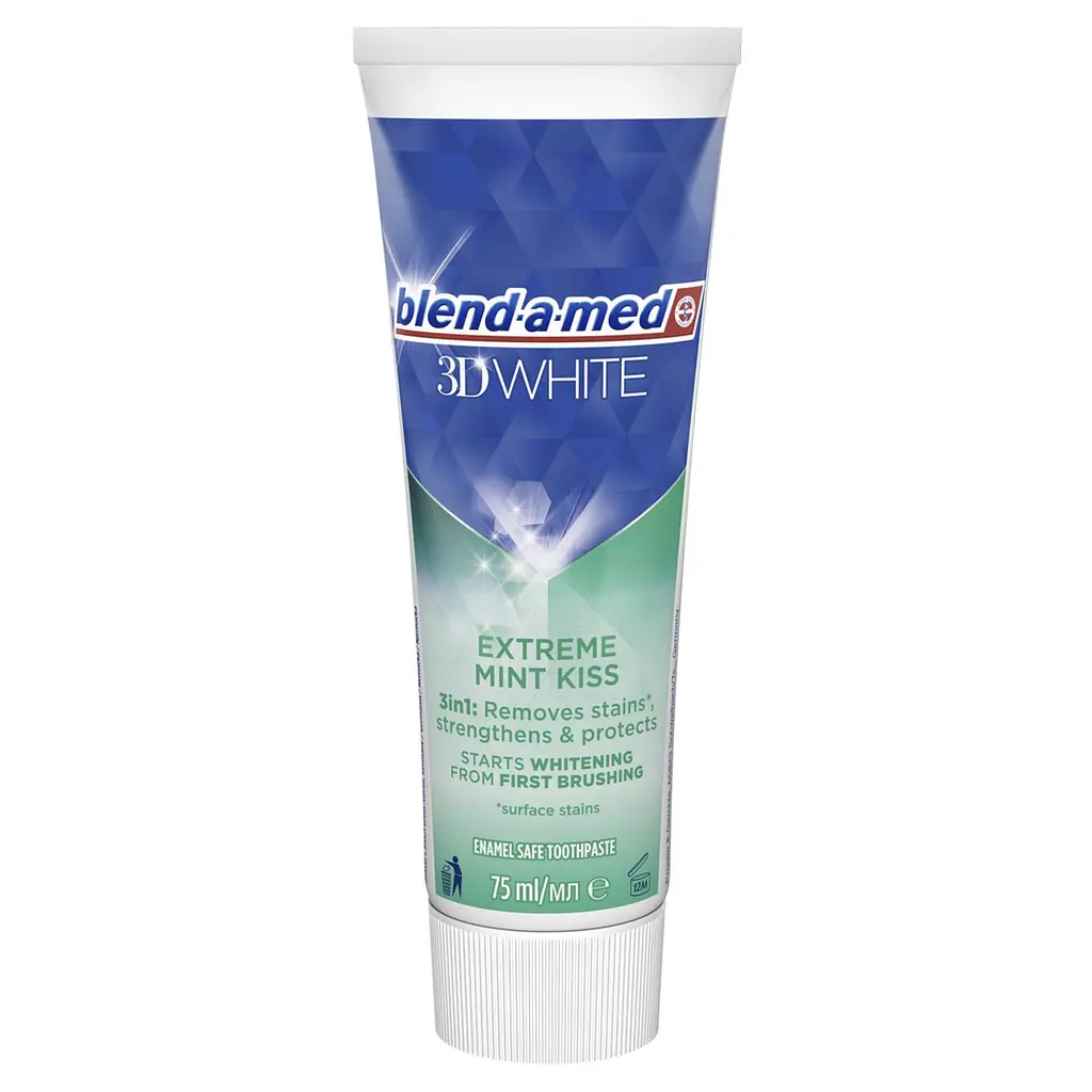 Зубна паста Blend-a-med 3D White Екстремальний м'ятний поцілунок 75 мл - фото 3