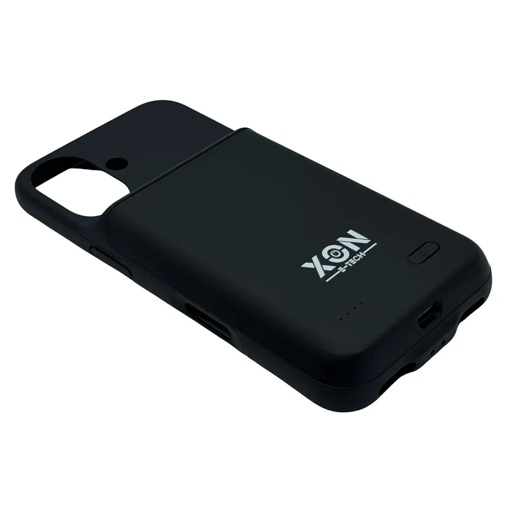 Чохол-акумулятор XON PowerCase для iPhone 16 5000 mAh Чорний (PCBS1116150B 4678) - фото 4
