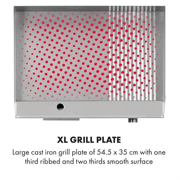 Электрический гриль Klarstein Grill Mile 3000GR (10034448) - фото 4