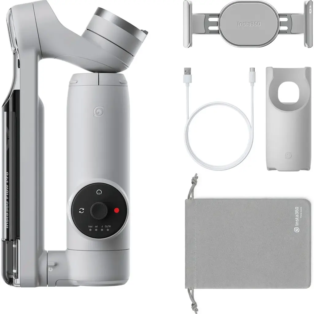 Стабілізатор відеозйомки Insta360 Flow Pro Grey [127611] - фото 6