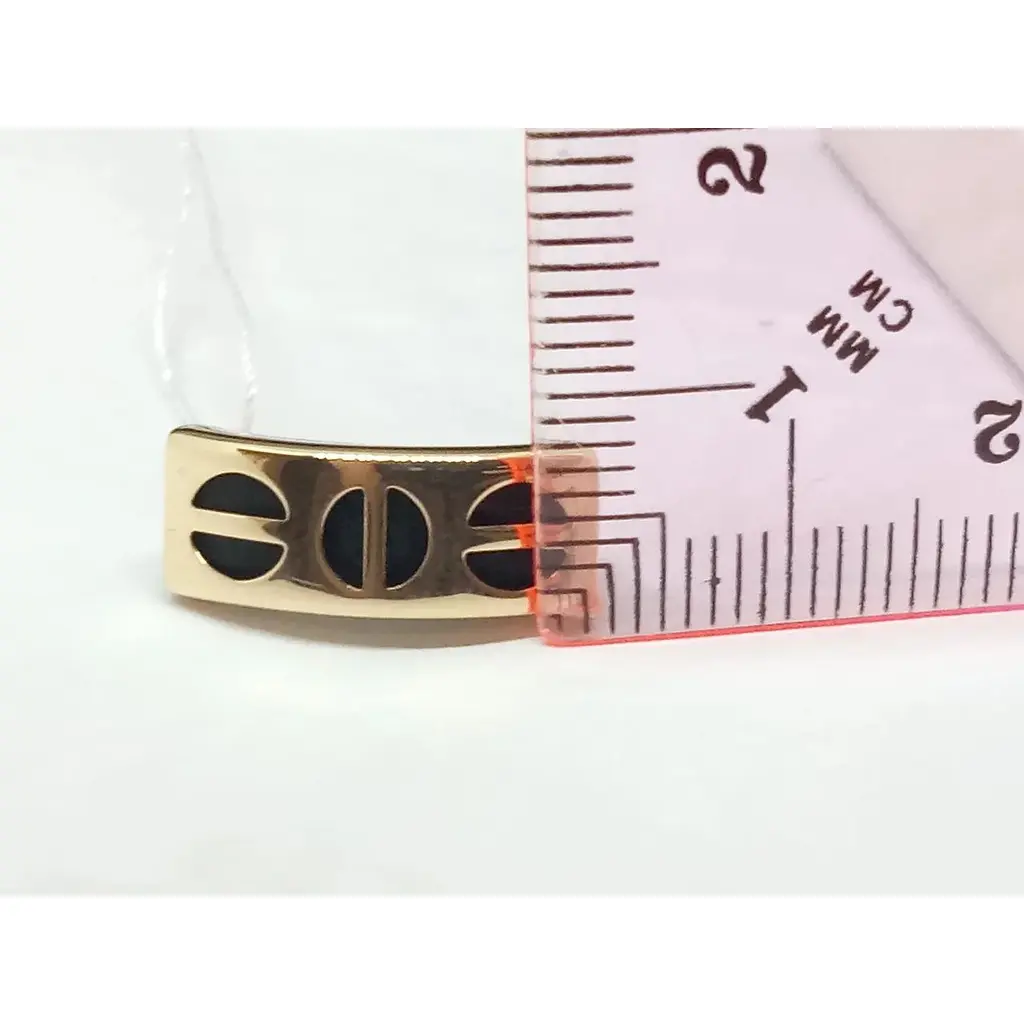 Золоті сережки Tango з каучуком. 930014 - фото 5