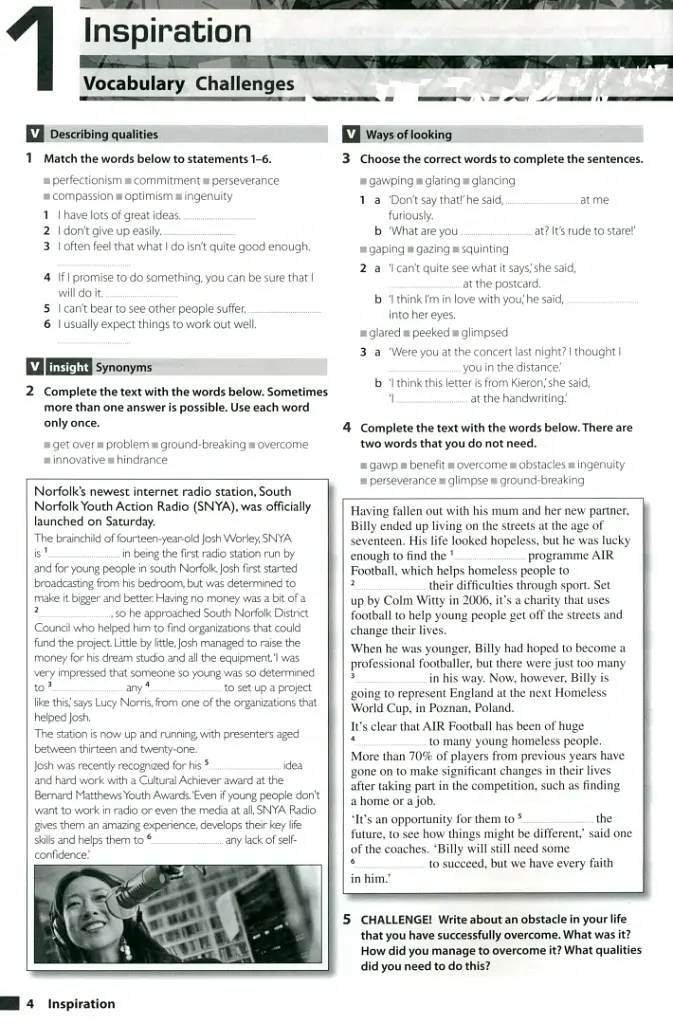 Insight: Upper Intermediate Workbook + Online Practice - фото 4