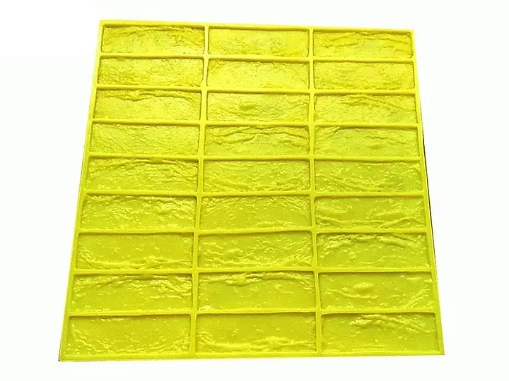 Гибкая полиуретановая форма для изготовления декоративного кирпича A.N.B. "ВЕНЕЦИЯ" на 27 плиток - фото 2