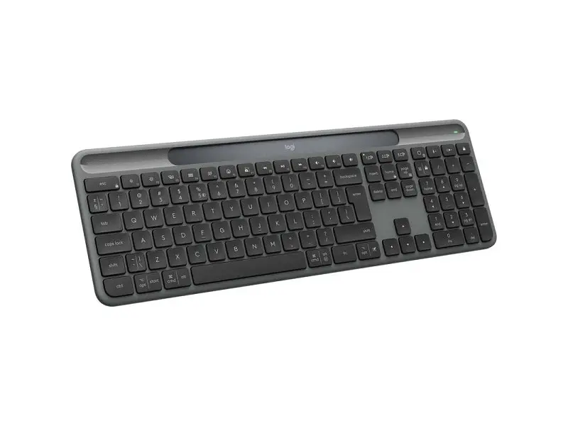 Клавіатура Logitech Slim Solar+ for Business Graphite (920-013779) - фото 4