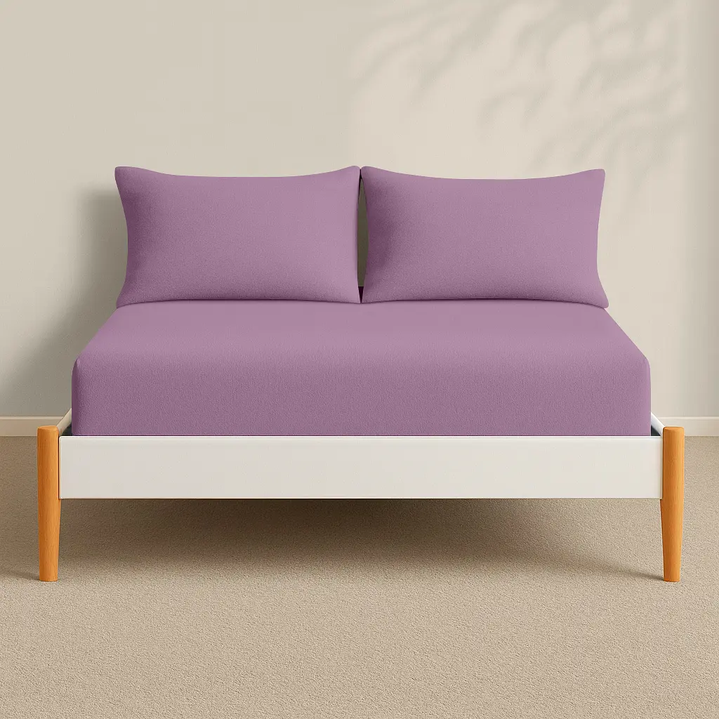 Простирадло фланель на резинці для коляски та люльки Cosas Amethyst 40х80х5 см (Flannel_28Amethyst_FittedStroller_40х80) - фото 4