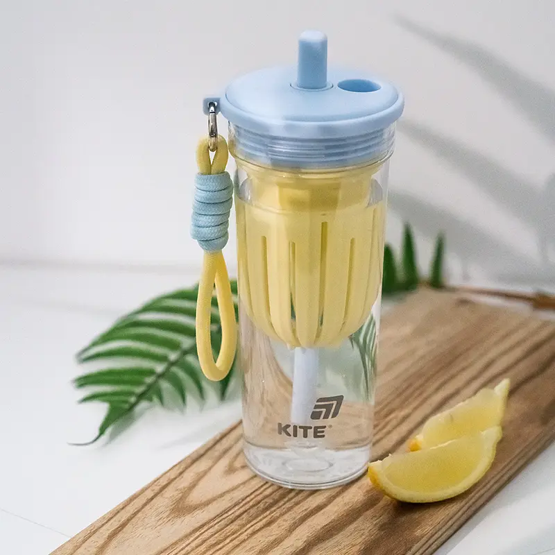 Стакан для воды Kite желто-синий 650 мл (K25-1219-3) - фото 10
