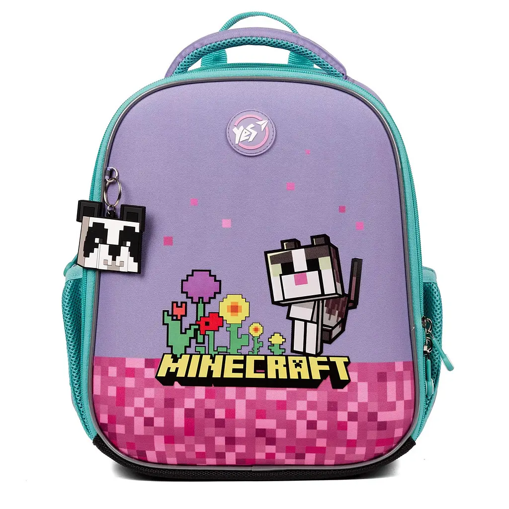 Рюкзак шкільний ортопедичний каркасний YES Minecraft Pinky H-100 - фото 3