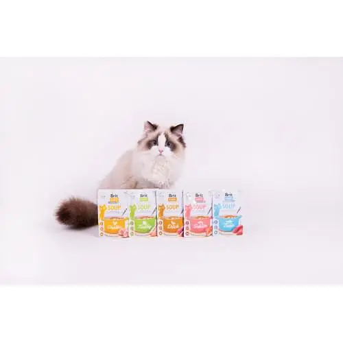 Корм вологий Суп для кішок Brit Care Soup with Tuna з тунцем, 75 г - фото 4