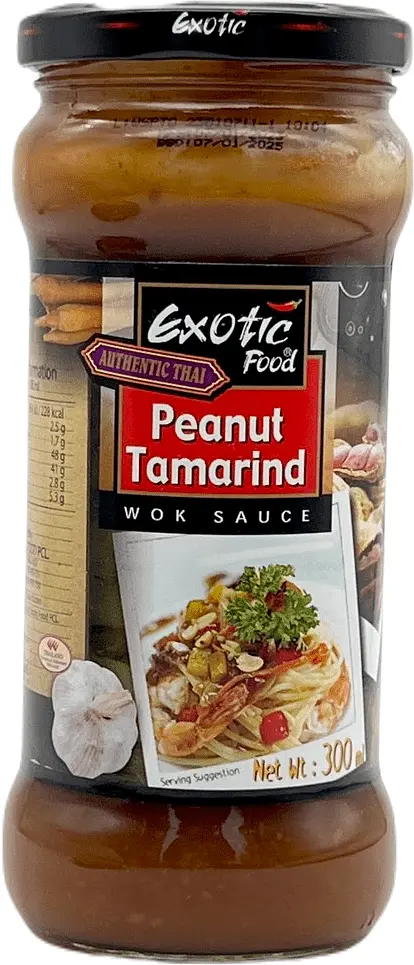 Соус арахисовий Exotic Food Peanut Tamarind Wok Sause 300 мл