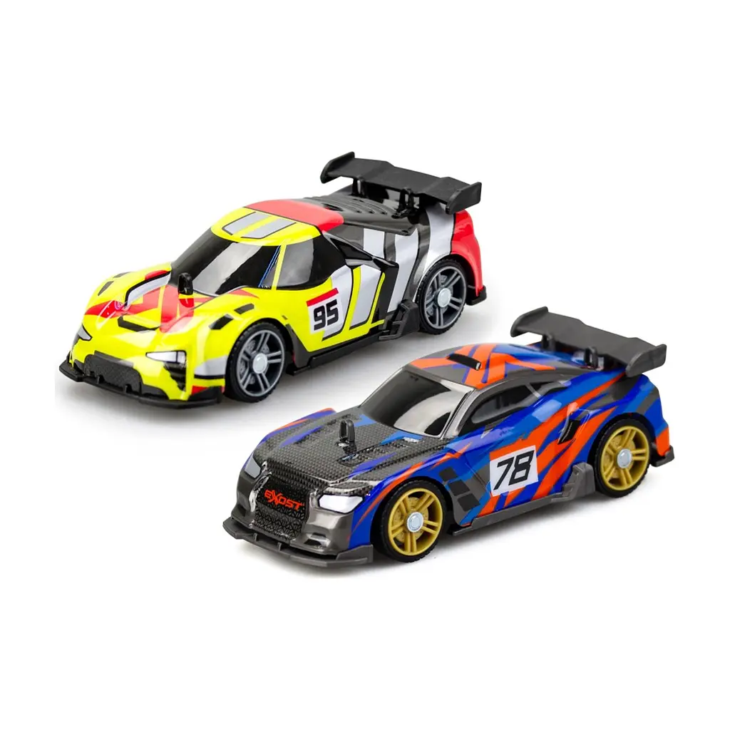 Ігровий набір Silverlit Build 2 Drive Duo Pack Race Set, РК, 2,4 GHz (ГГц), жовта та синя (20705) - фото 4