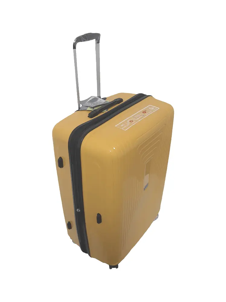 Валіза дорожня Гігант (XL) Поліпропілен Airtex 241 108л 75x52x32см Жовтий (Yellow) - фото 5