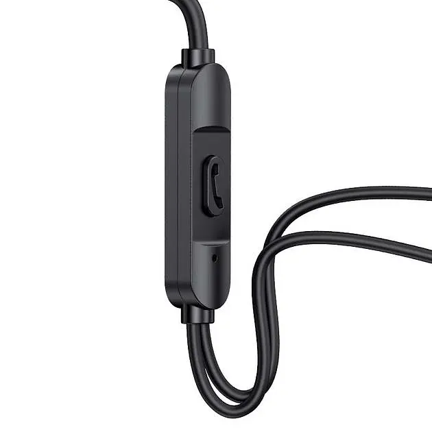 Проводная гарнитура Usams In-Ear Earphone US-SJ594 EP-47, 3.5mm, 1.2m, black - фото 4