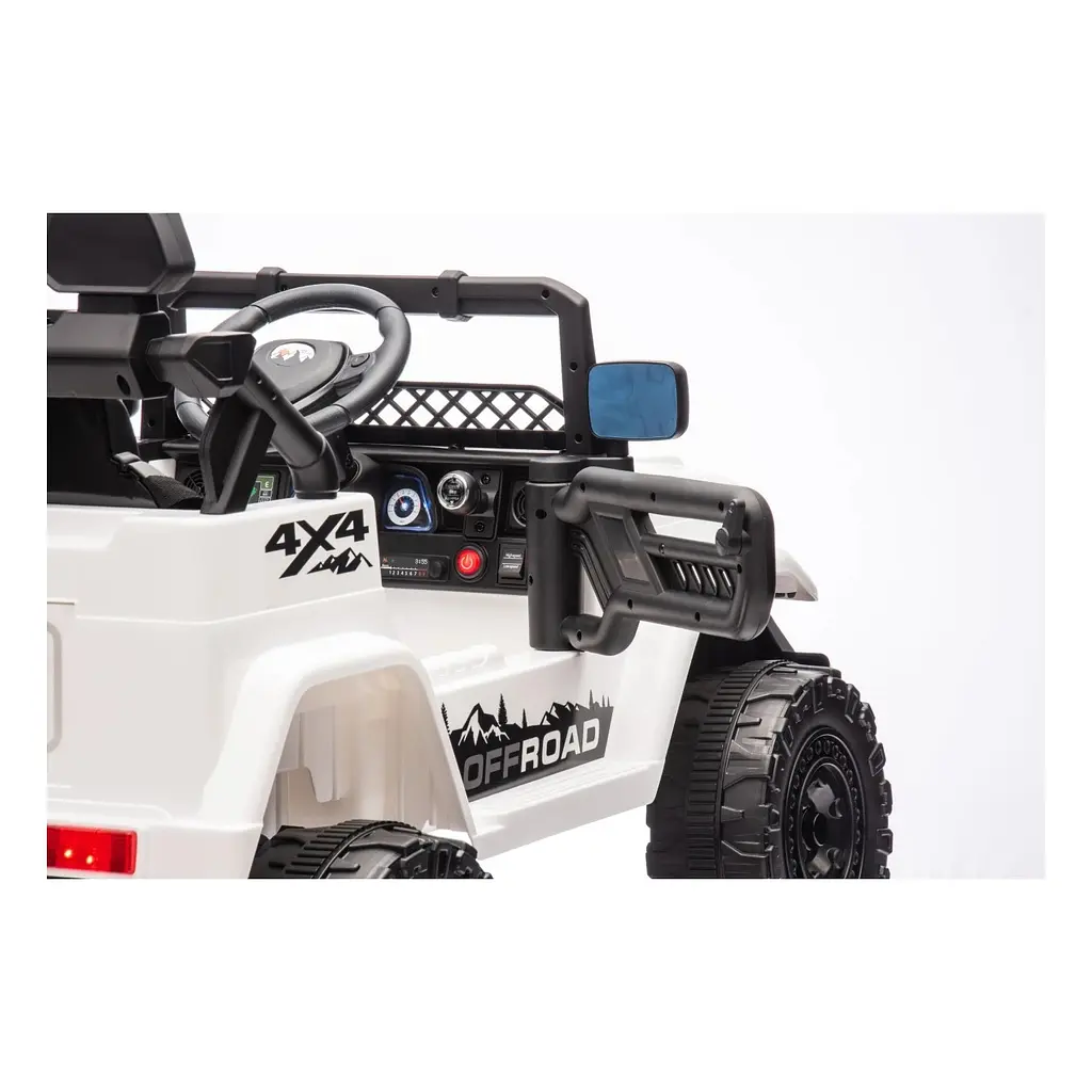 Дитячий електромобіль Ramiz Off-Road Climber 12 В,White (PA.JJ2122.BIA) - фото 15