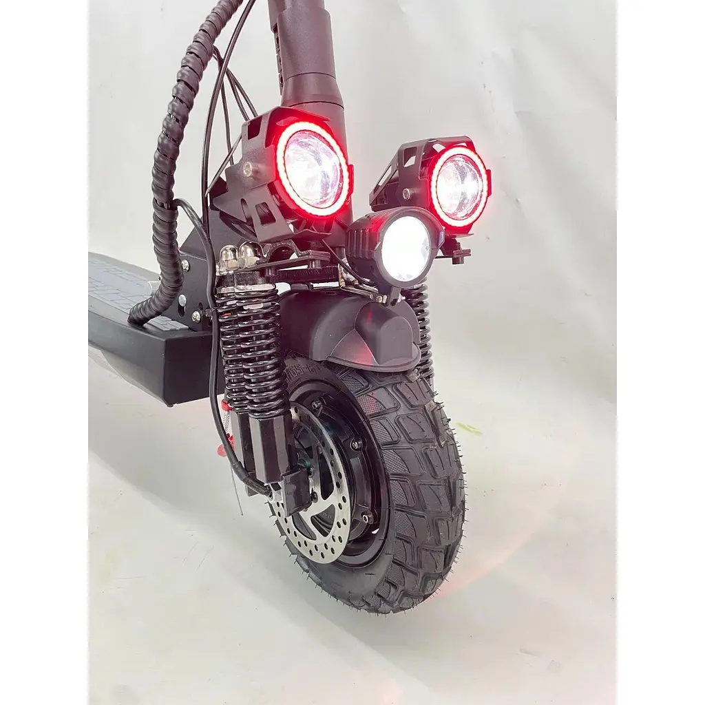 Двухмоторный Электросамокат с сиденьем KugooKirin M4 Pro Ultra (4000W 48V 21Ah) - фото 7