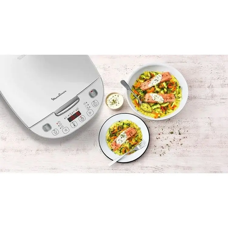 Мультиварка Moulinex SimplyCook Plus 750 Вт біла (MK622132) - фото 8