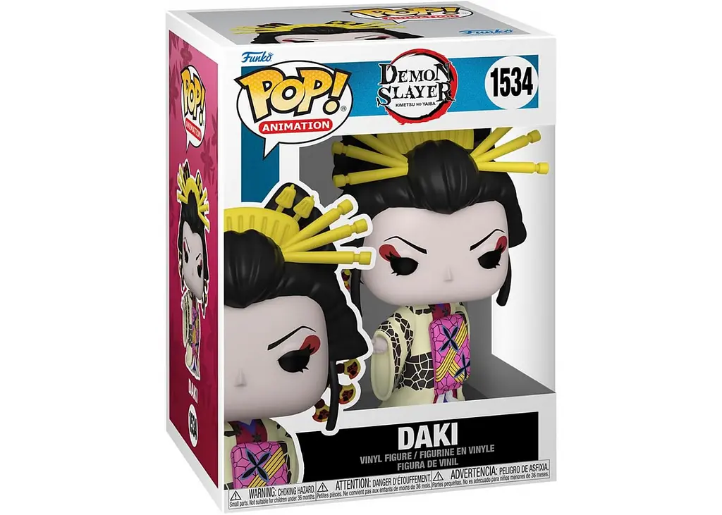 Фігурка Funko Pop Demon Slayer Daki Клинок, що розсікає демонів Дакі 10 см (FP DS D 1534) - фото 3