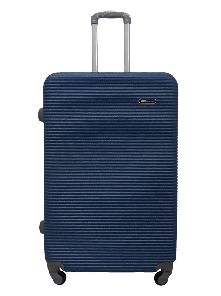 Валіза велика L ABS-пластик Milano bag 004 75,5×50×33,5см 105л Темно-синій