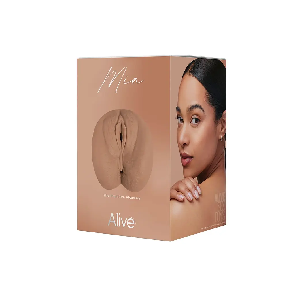 Мастурбатор Alive Mia Super Realistic Masturbator XL Caramel Alive SX1707 102691 - фото 7