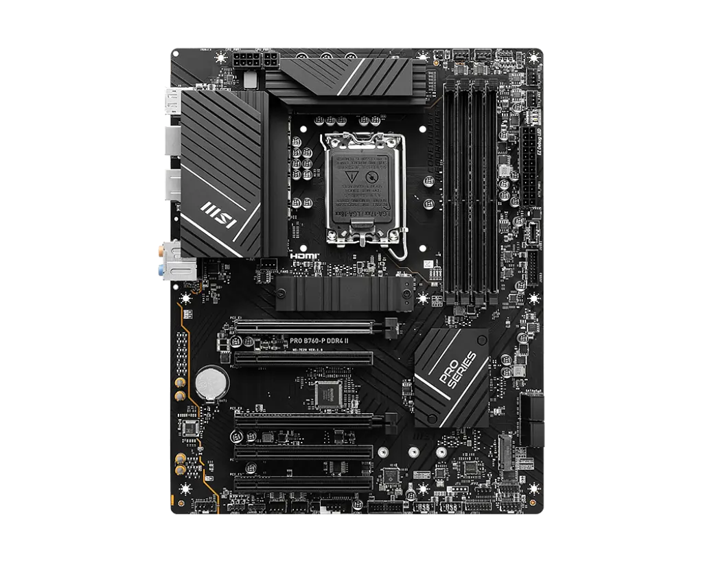 Материнська плата MSI B760-P Pro DDR4 II LGA 1700 (PRO B760-P DDR4 II) Б/В - фото 4