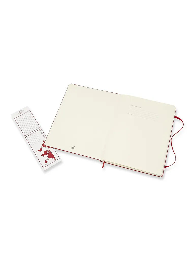 Записник Moleskine Classic великий, Лінійка Червоний (QP090F2) - фото 3